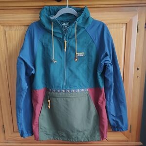 LL BEAN Mountain Classic Anorak Women's Excellent